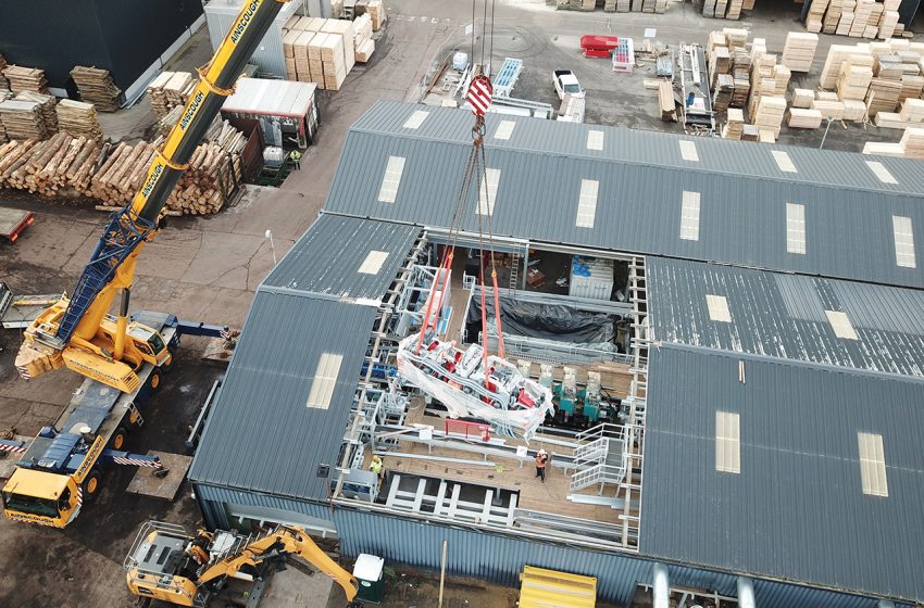  PRODUCTION STARTS ON NEW LINE AT A&J SCOTT