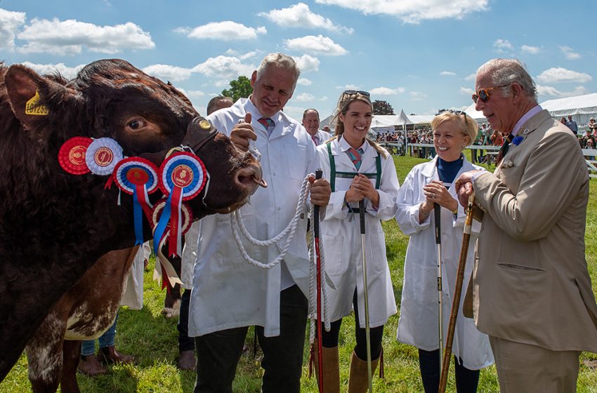  BEST OF YORKSHIRE ON SHOW FOR ROYAL VISITORS