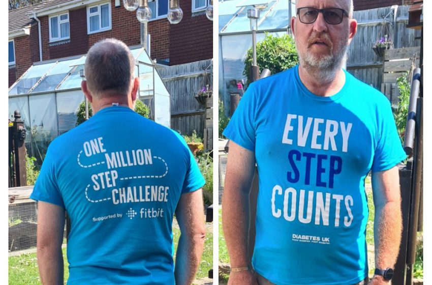  COVERS EMPLOYEE TO WALK A MILLION STEPS FOR CHARITY