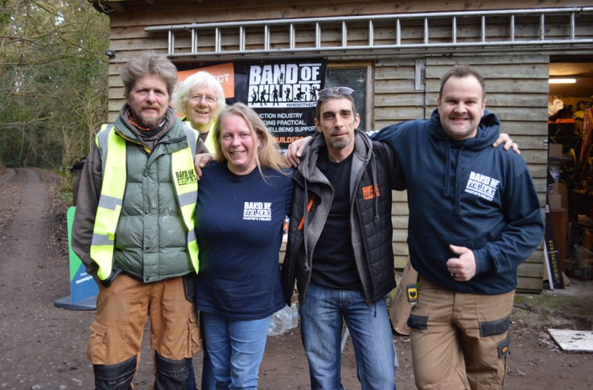  VOLUNTEER TRADESPEOPLE COMPLETE PROJECT FOR PARALYSED BUILDER IN HEREFORDSHIRE