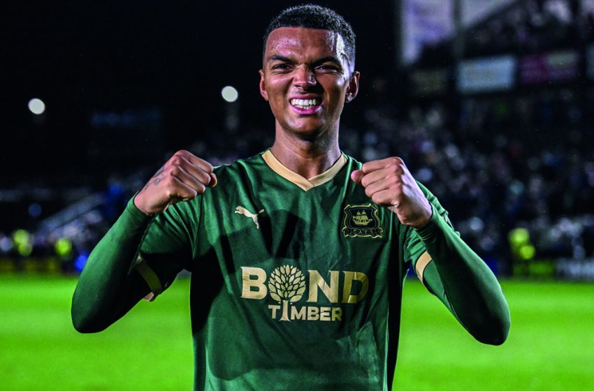  PLYMOUTH ARGYLE’S PROGRESS WITH 20-YEAR-OLD BOND TIMBER
