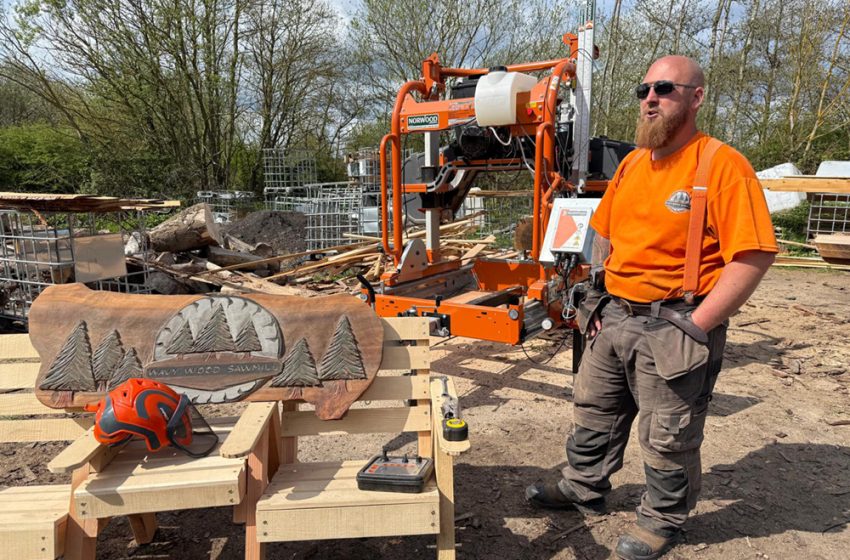  SELF-TAUGHT SAWMILLER EXPANDS BUSINESS